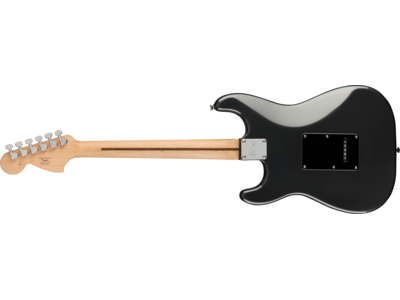 Squier Affinity Series[REG] Stratocaster[REG] HSS Pack, Laurel Fingerboard, Charcoal Frost Metallic, Gig Bag, 15G - 230V UK click to zoom image