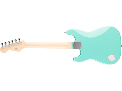 Squier Mini Stratocaster[REG], Maple Fingerboard, White Pickguard, Sea Foam Green click to zoom image