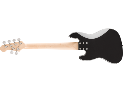 Squier Affinity Series[REG] Jazz Bass[REG] VI, Laurel Fingerboard, Black Pickguard, Black Metallic click to zoom image