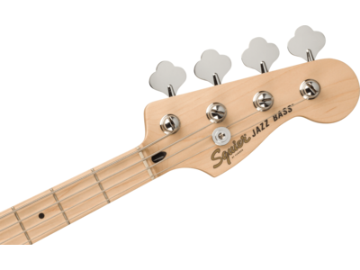 Squier Affinity Series[REG] Jazz Bass[REG], Maple Fingerboard, White Pickguard, 3-Color Sunburst click to zoom image