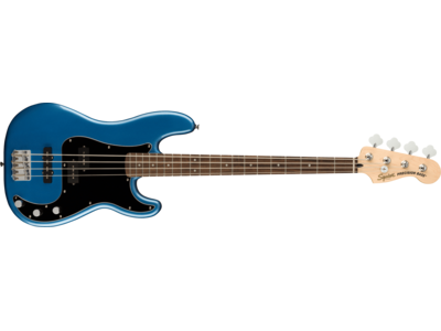 Squier Affinity Series® Precision Bass® PJ, Laurel Fingerboard, Black Pickguard, Lake Placid Blue 