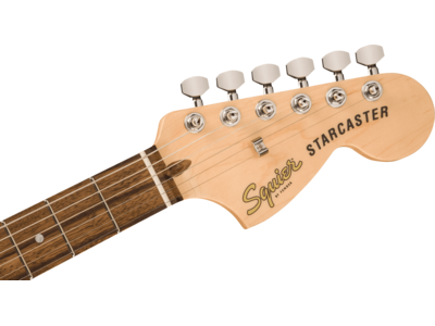 Squier Affinity Series[REG] Starcaster[REG] Deluxe, Laurel Fingerboard, Olympic White click to zoom image