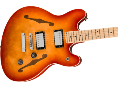 Squier Affinity Series[REG] Starcaster[REG] Deluxe, Maple Fingerboard, Sienna Sunburst click to zoom image