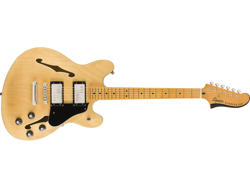 Squier Classic Vibe Starcaster[REG], Maple Fingerboard, Natural click to zoom image