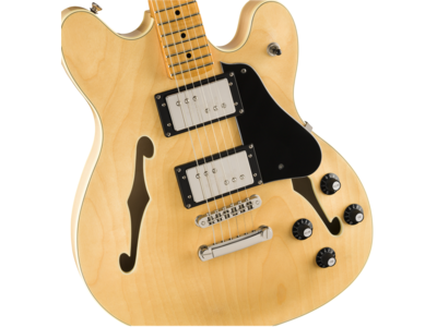 Squier Classic Vibe Starcaster[REG], Maple Fingerboard, Natural click to zoom image