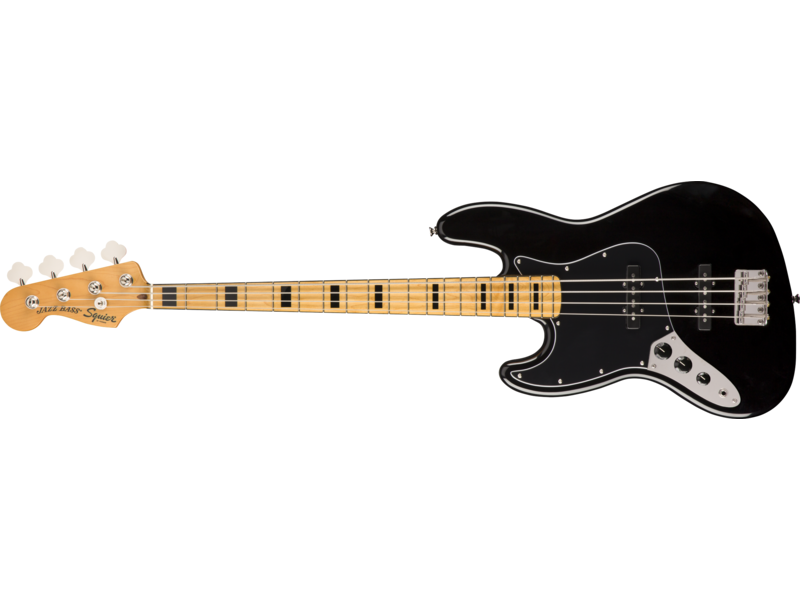 Squier Classic Vibe '70s Jazz Bass[REG] Left-Handed, Maple Fingerboard, Black click to zoom image