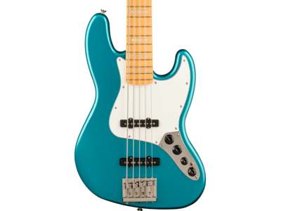 Squier Classic Vibe[TM] Active '70s Jazz Bass[REG], Maple Fingerboard, Parchment Pickguard, Ocean Turquoise click to zoom image