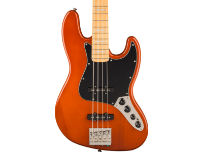Squier Classic Vibe[TM] Active '70s Jazz Bass[REG], Maple Fingerboard, Black Pickguard, Mocha click to zoom image