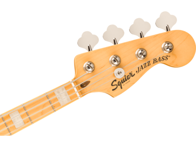 Squier Classic Vibe[TM] Active '70s Jazz Bass[REG], Maple Fingerboard, Black Pickguard, Mocha click to zoom image