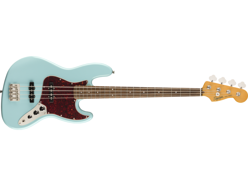 Squier Classic Vibe '60s Jazz Bass[REG], Laurel Fingerboard, Daphne Blue click to zoom image
