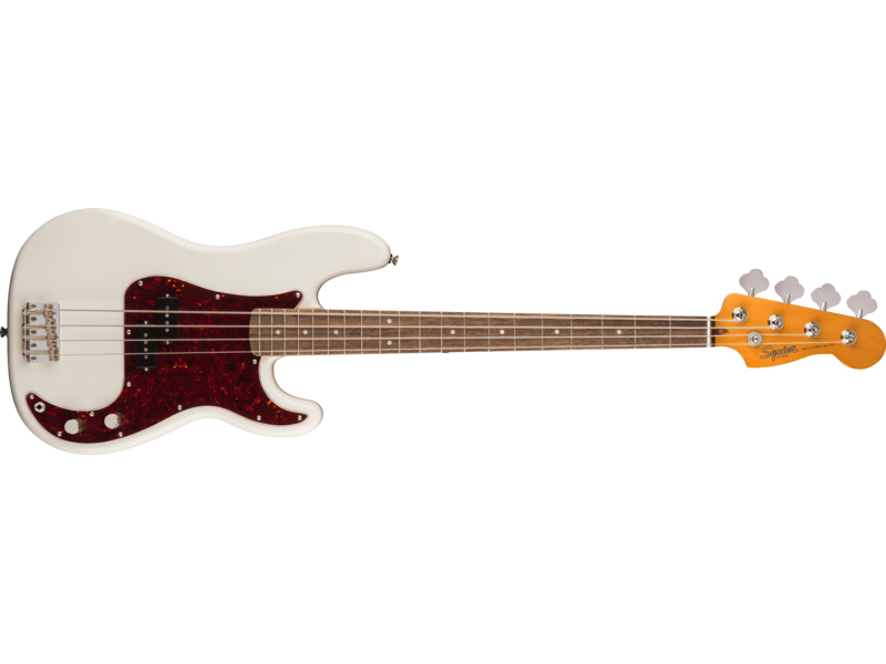 Squier Classic Vibe '60s Precision Bass[REG], Laurel Fingerboard, Olympic White click to zoom image
