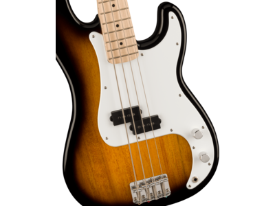 Squier Squier Sonic[REG] Precision Bass[REG], Maple Fingerboard, White Pickguard, 2-Color Sunburst click to zoom image