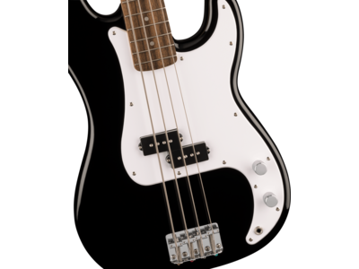 Squier Squier Sonic[REG] Precision Bass[REG], Laurel Fingerboard, White Pickguard, Black click to zoom image