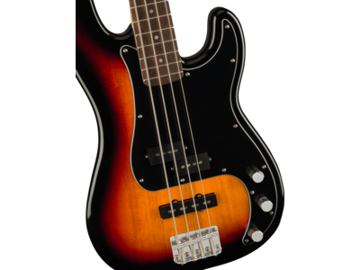 Squier Affinity Series[REG] Precision Bass[REG] PJ Pack, Laurel Fingerboard, 3-Color Sunburst, Gig Bag, Rumble 15 - 230V UK click to zoom image