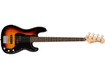 Squier Affinity Series[REG] Precision Bass[REG] PJ Pack, Laurel Fingerboard, 3-Color Sunburst, Gig Bag, Rumble 15 - 230V UK click to zoom image
