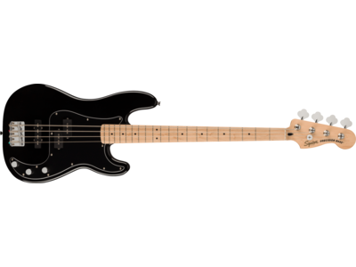 Squier Affinity Series[REG] Precision Bass[REG] PJ Pack, Maple Fingerboard, Black, Gig Bag, Rumble 15 - 230V UK click to zoom image