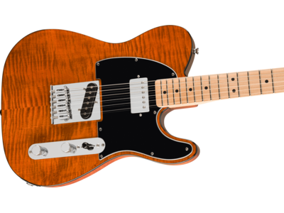 Squier Affinity Series[REG] Telecaster[REG] FMT SH, Maple Fingerboard, Black Pickguard, Mocha click to zoom image