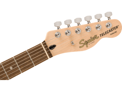 Squier Affinity Series[REG] Telecaster[REG] Thinline, Laurel Fingerboard, Black Pickguard, Olympic White click to zoom image