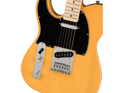 Squier Affinity Series[REG] Telecaster[REG] Left-Handed, Maple Fingerboard, Black Pickguard, Butterscotch Blonde click to zoom image