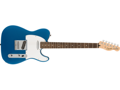 Squier Affinity Series® Telecaster®, Laurel Fingerboard, White Pickguard, Lake Placid Blue