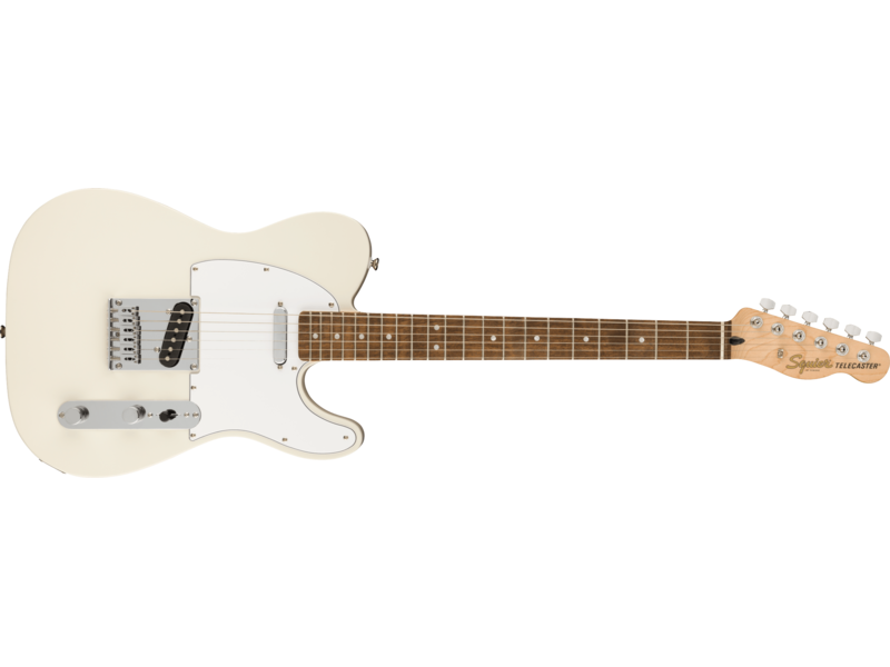 Squier Affinity Series[REG] Telecaster[REG], Laurel Fingerboard, White Pickguard, Olympic White click to zoom image