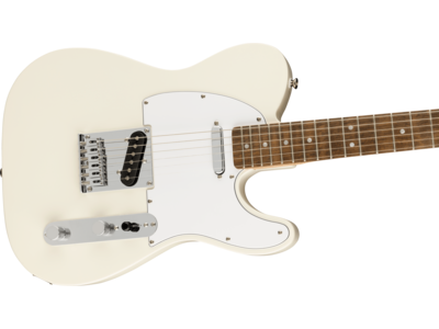 Squier Affinity Series[REG] Telecaster[REG], Laurel Fingerboard, White Pickguard, Olympic White click to zoom image