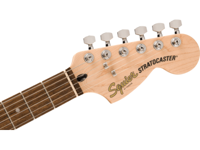 Squier Affinity Series[REG] Stratocaster[REG] Junior HSS, Laurel Fingerboard, White Pickguard, Ice Blue Metallic click to zoom image