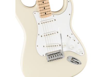 Squier Affinity Series[REG] Stratocaster[REG], Maple Fingerboard, White Pickguard, Olympic White click to zoom image
