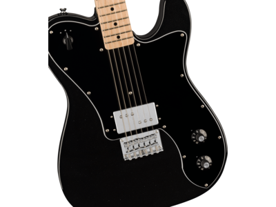 Squier Paranormal Esquire[REG] Deluxe, Maple Fingerboard, Black Pickguard, Metallic Black click to zoom image