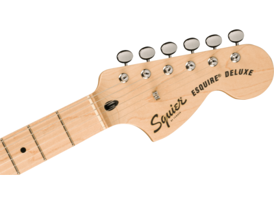 Squier Paranormal Esquire[REG] Deluxe, Maple Fingerboard, Black Pickguard, Metallic Black click to zoom image