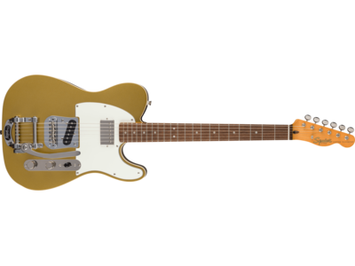 Squier Classic Vibe<sup>TM</sup> Custom Telecaster® SH with Bigsby, Parchment Pickguard, Aztec Gold 