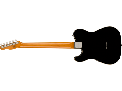 Squier Classic Vibe Baritone Custom Telecaster[REG], Laurel Fingerboard, Parchment Pickguard, Black click to zoom image