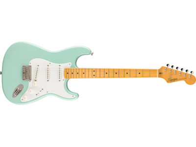 Squier Classic Vibe<sup>TM</sup> '50s Stratocaster® HT, Maple Fingerboard, Parchment Pickguard, Surf Green