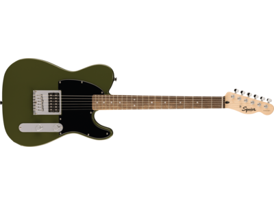 Squier Squier Sonic® Esquire® H, Laurel Fingerboard, Black Pickguard, Olive 