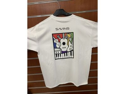 Savins Design White T-shirt click to zoom image