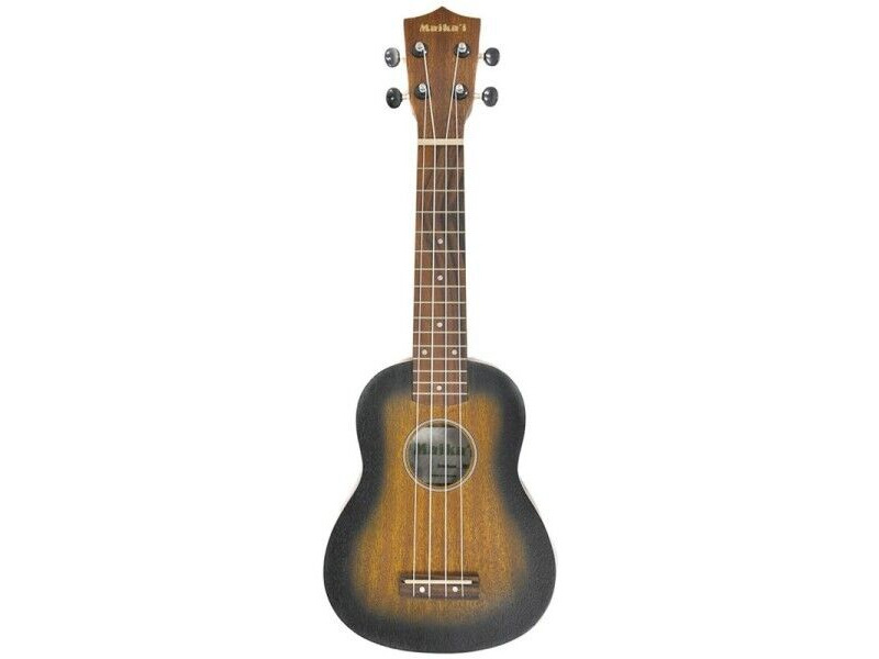 Aria Maikai MKU1 Soprano Ukulele with Bag, Brown Sunburst click to zoom image