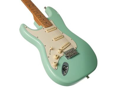 Jet JS300 Left Handed Sea Foam Green Electric Guitar click to zoom image