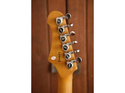 Jet JS500 MGR Electric Guitar Matte Green β Roasted Maple Neck HH click to zoom image