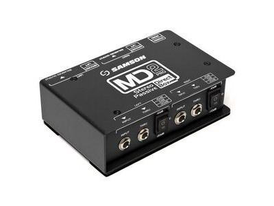 Samson S-Max MD2Pro Stereo Passive Direct Box