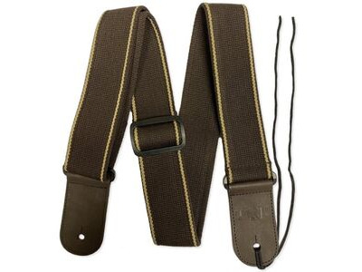 RockYou Guitar Strap Brown Tweed