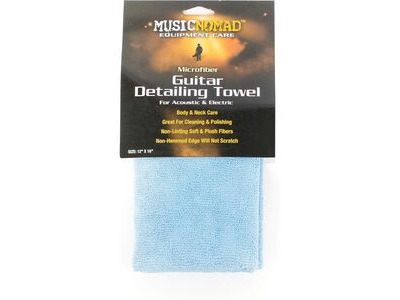 Music Nomad MN202 Microfibre Guitar Detailing Towel &ndash; Guitar Cleaning Cloth 
