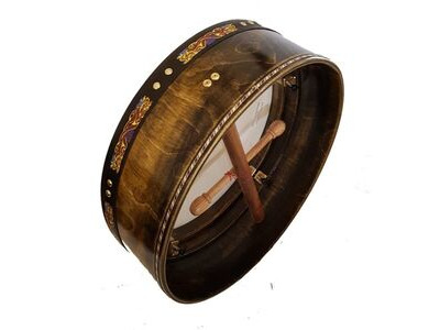 Michael Vignoles Aqua 16 Inch Tuneable Bodhr&aacute;n 