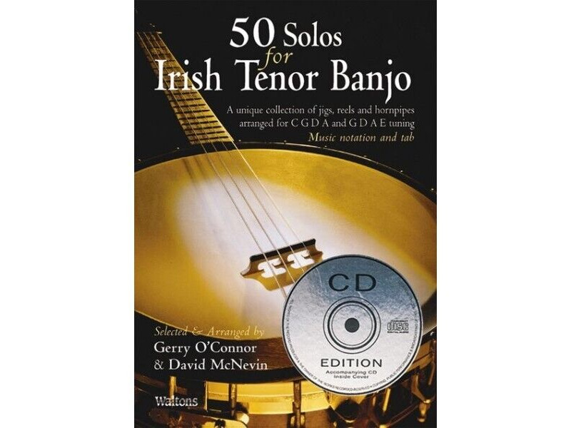 Waltons 50 Solos For Irish Tenor Banjo (CD Edition) click to zoom image
