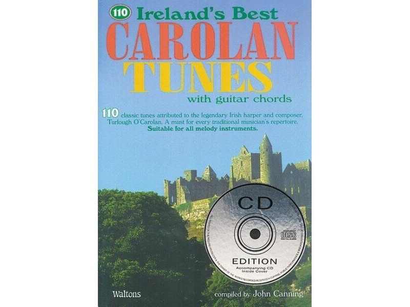 Waltons 110  Ireland's Best Carolan Tunes w/CD click to zoom image