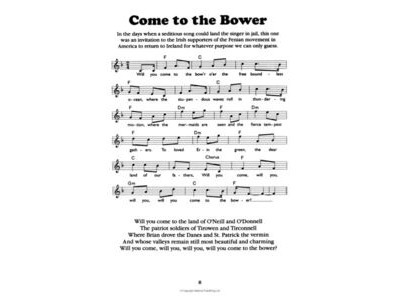 Waltons Ireland The Songs Volume 3 (Lyrics Melody Chords) click to zoom image