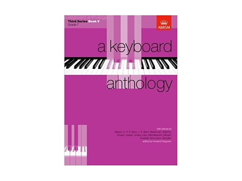 ABRSM A Keyboard Anthology Third Series Book 5 Grade 7 click to zoom image