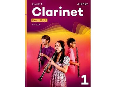 ABRSM Clarinet Exam Pack from 2026 Grade 1