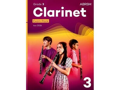ABRSM Clarinet Exam Pack from 2026 Grade 3