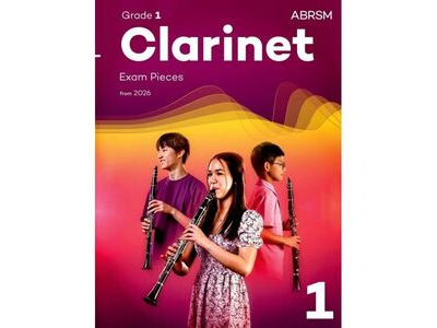 ABRSM Clarinet Exam Pieces from 2026 Grade 1 
