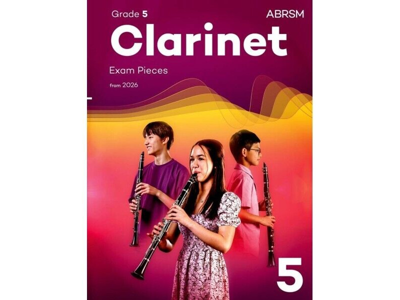 ABRSM Clarinet Exam Pieces from 2026 Grade 5 click to zoom image